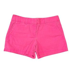 LOFT Neon Pink Chino Shorts